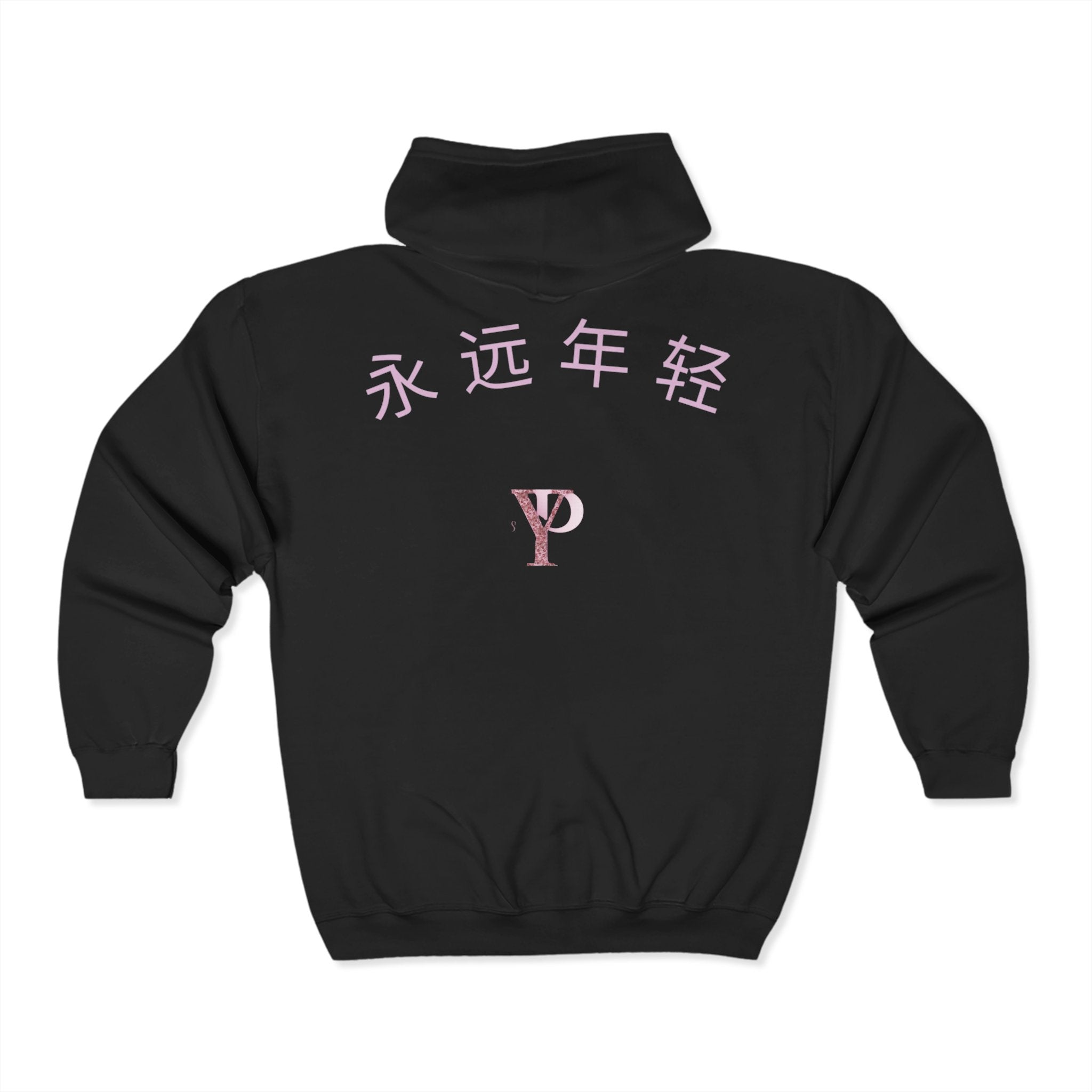 YP “ Young Forever” Zip-Up – 𝖄𝖚𝖓𝖌 𝕻𝖑𝖚𝖙𝖔