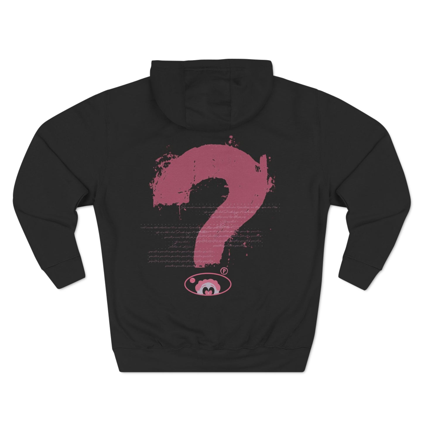 Black market”question mark” fleece